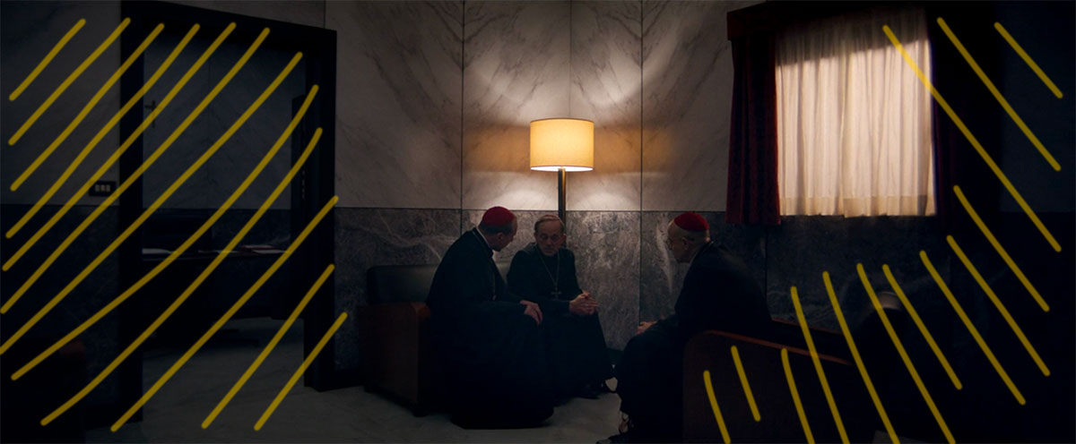 Conclave (2024), Chiaroscuro Lighting