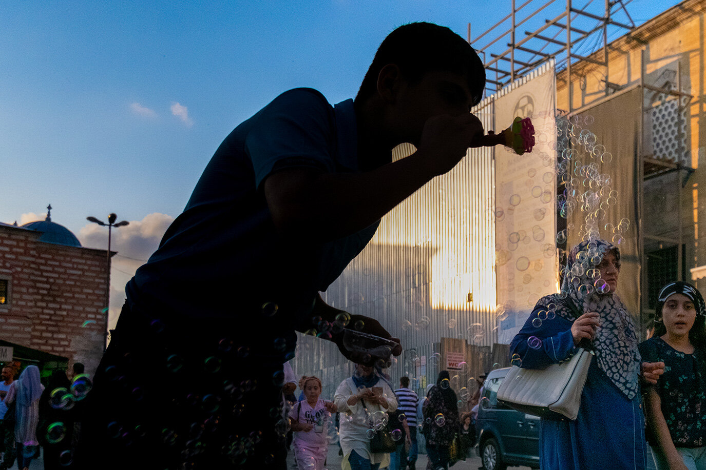 The Bubble Blower, Istanbul