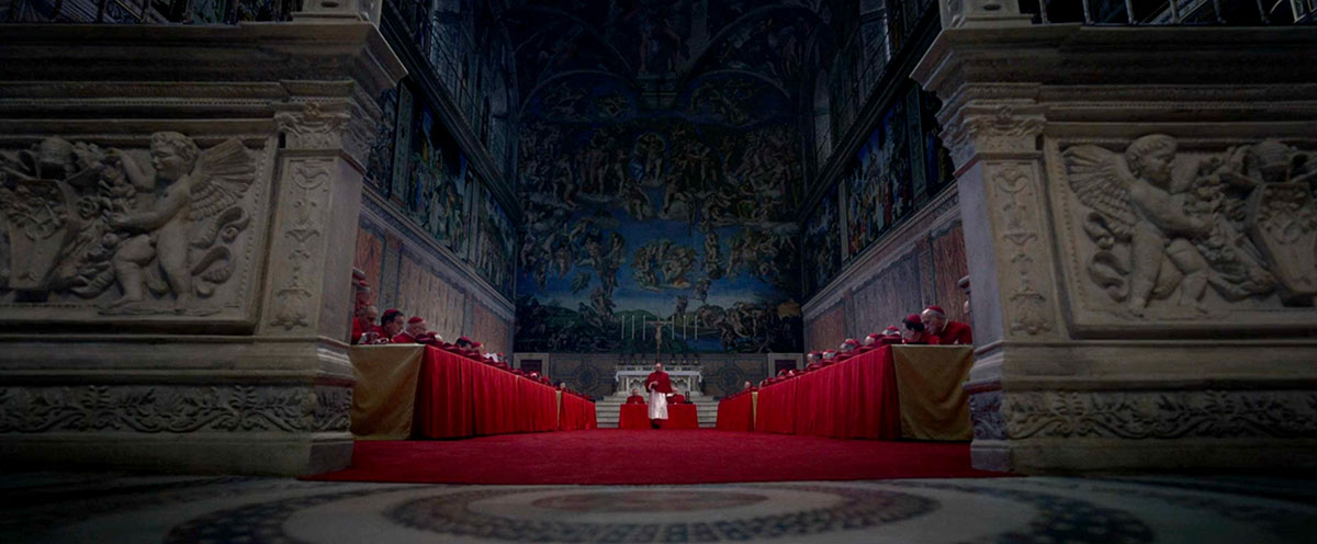 Conclave (2024) - Framing, Low Angle Shots